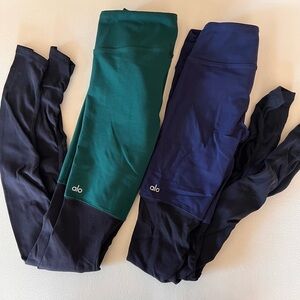 Alo Yoga Women's Goddess Ribbed Leggings